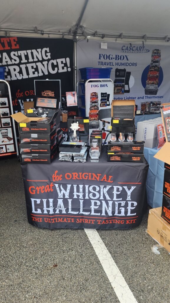 The Great Whiskey Challenge Booth