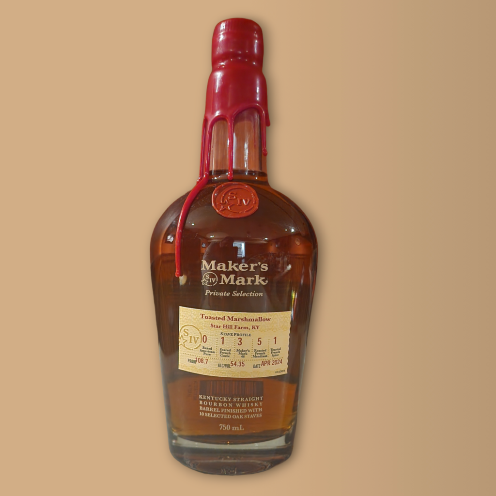 Kentucky Bourbon Festival Bottle of liquor from Makers Mark