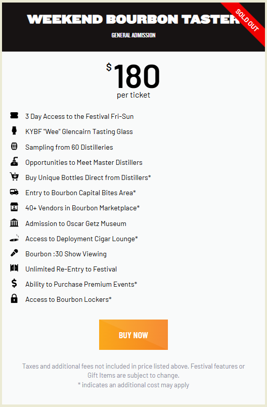 Ticket Pricing and included with the ticket.