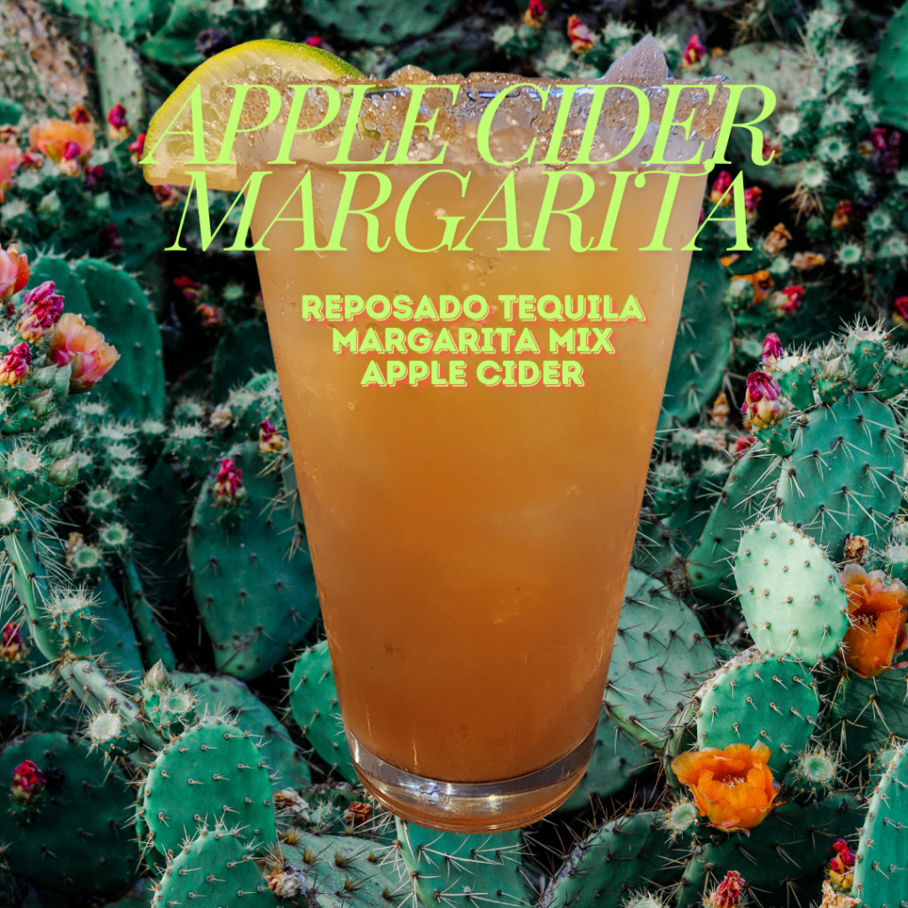 image of cactus as well as a glass filled with margarita