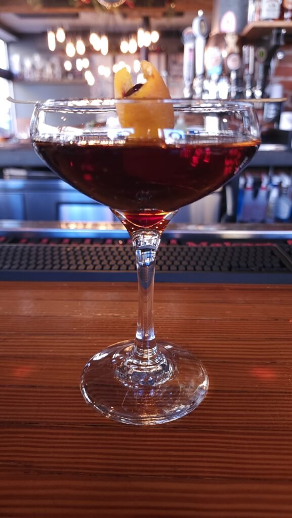 Rich's black Manhattan
